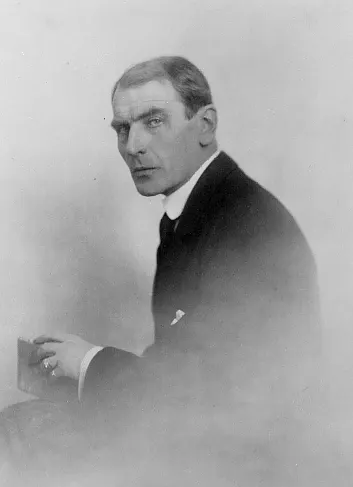 Porträt von Richard von Schaukal (Hermann Clemens Kosel)